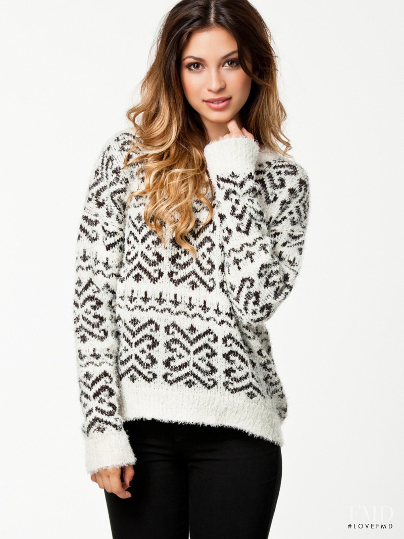 Cassie Amato featured in  the nelly.com catalogue for Spring/Summer 2014