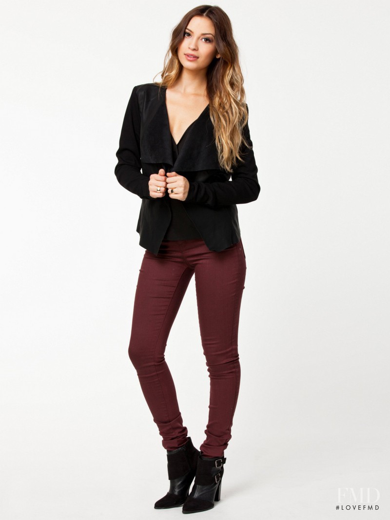 Cassie Amato featured in  the nelly.com catalogue for Spring/Summer 2014