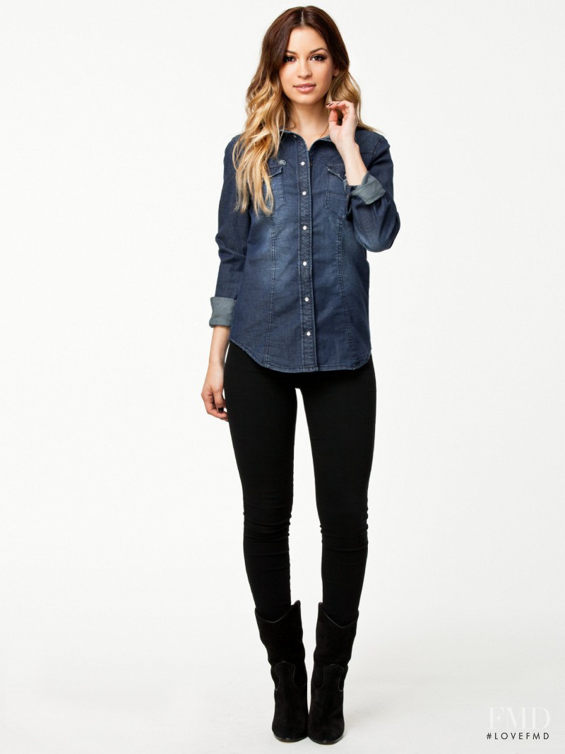 Cassie Amato featured in  the nelly.com catalogue for Spring/Summer 2014