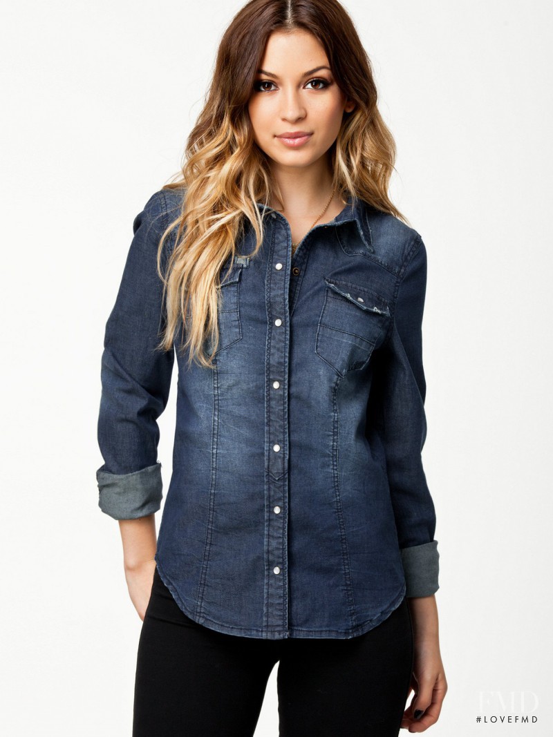Cassie Amato featured in  the nelly.com catalogue for Spring/Summer 2014