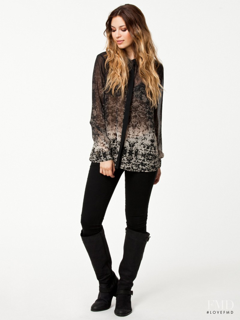 Cassie Amato featured in  the nelly.com catalogue for Spring/Summer 2014