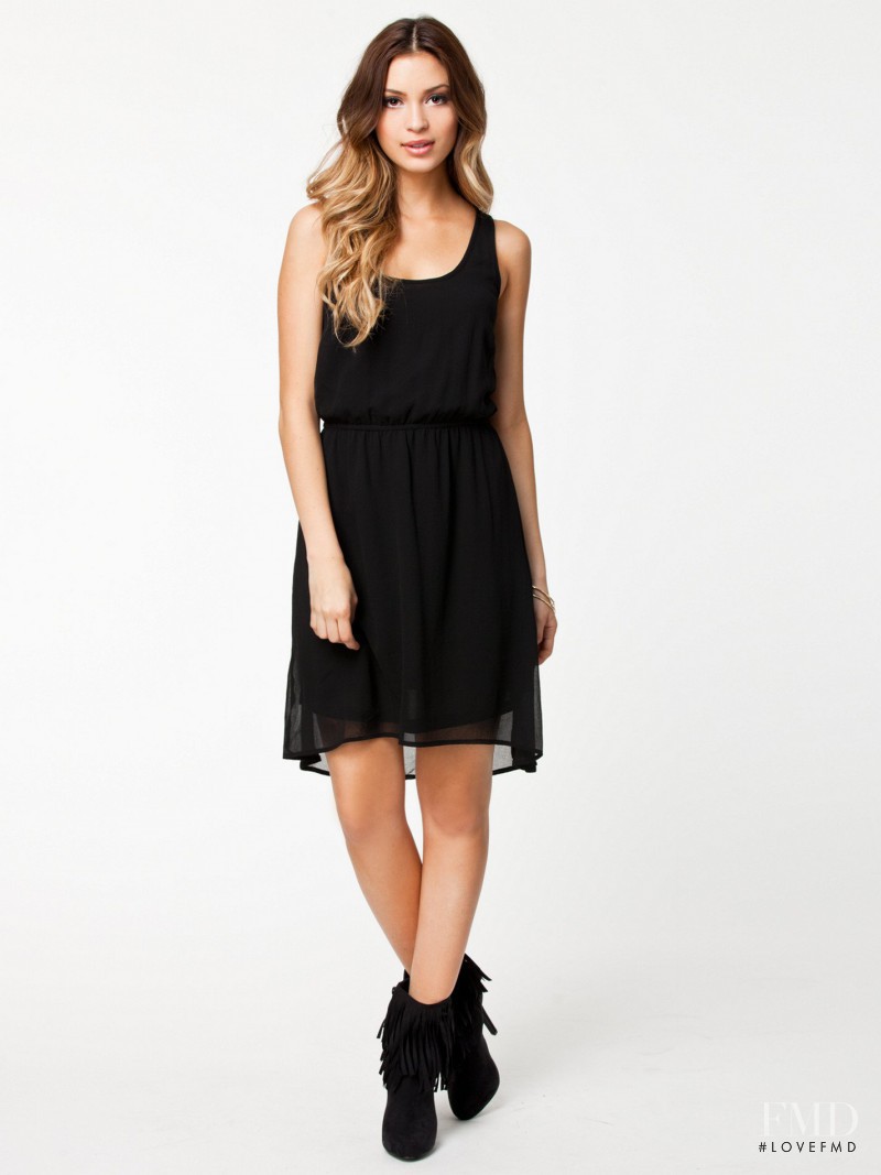 Cassie Amato featured in  the nelly.com catalogue for Spring/Summer 2014