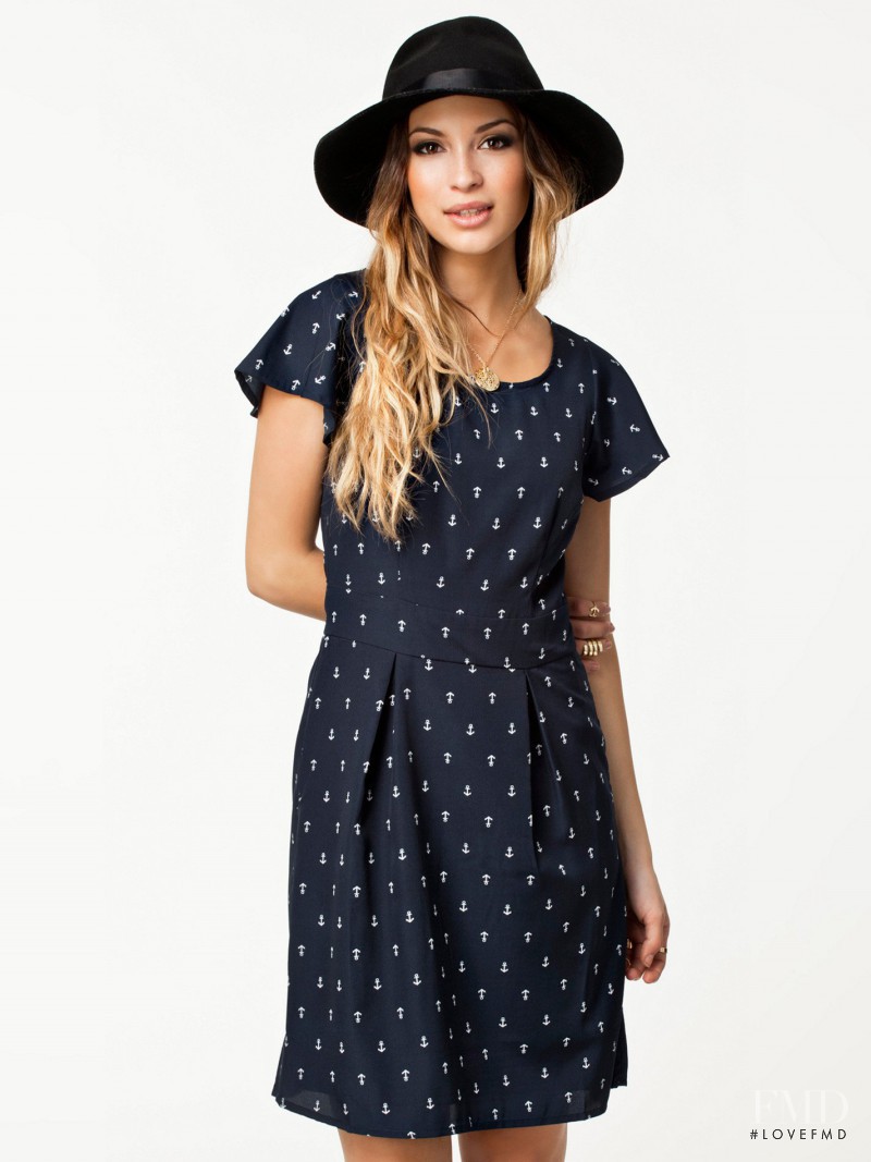 Cassie Amato featured in  the nelly.com catalogue for Spring/Summer 2014