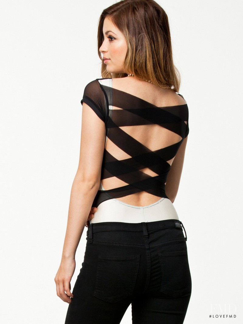 Cassie Amato featured in  the nelly.com catalogue for Spring/Summer 2014