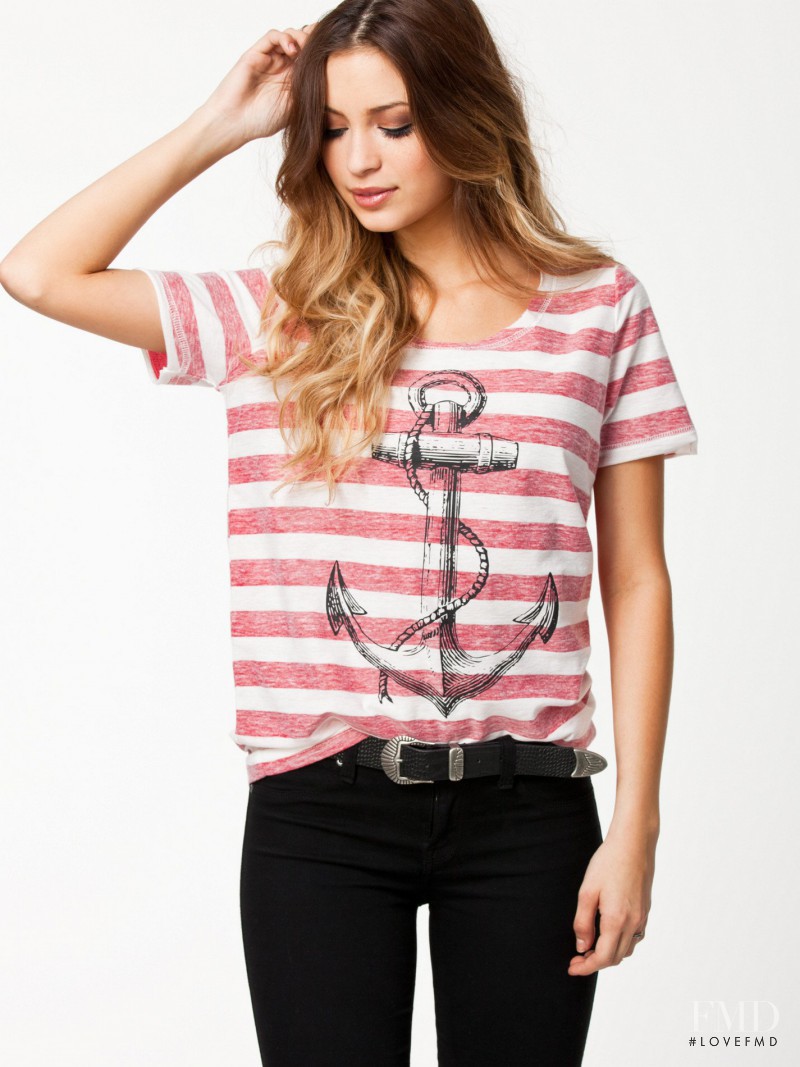 Cassie Amato featured in  the nelly.com catalogue for Spring/Summer 2014