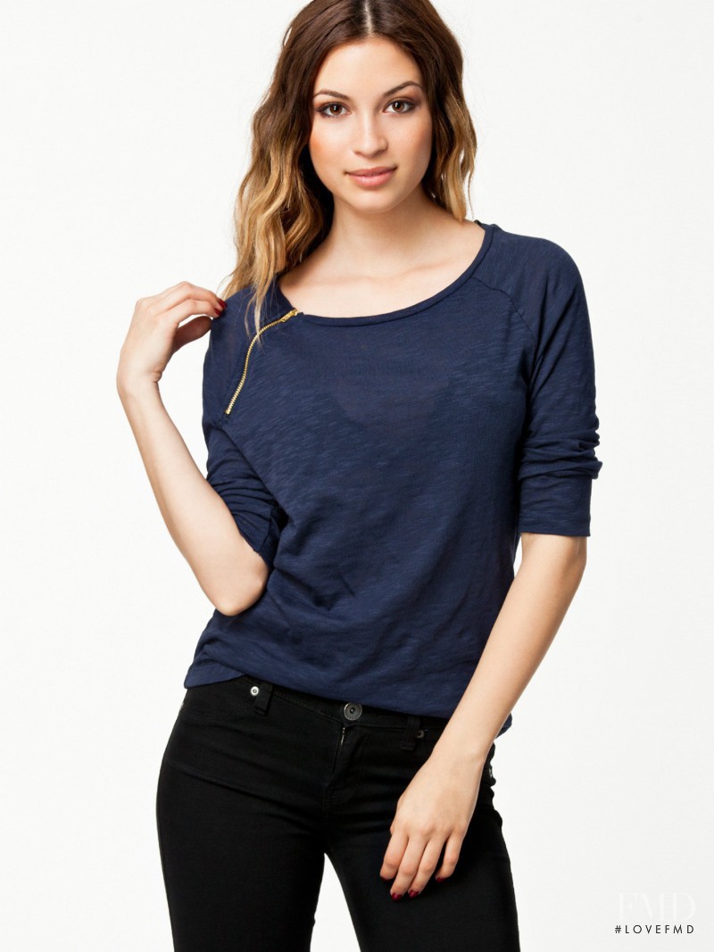 Cassie Amato featured in  the nelly.com catalogue for Spring/Summer 2014