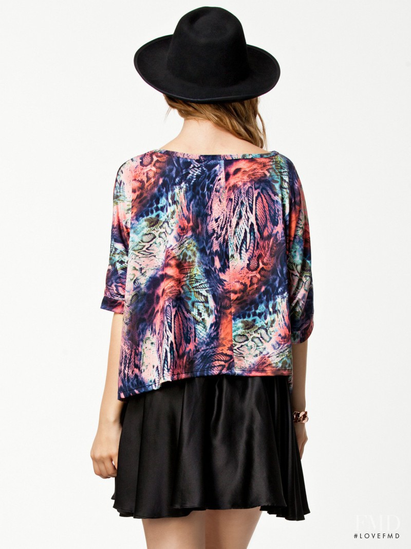 Cassie Amato featured in  the nelly.com catalogue for Spring/Summer 2014