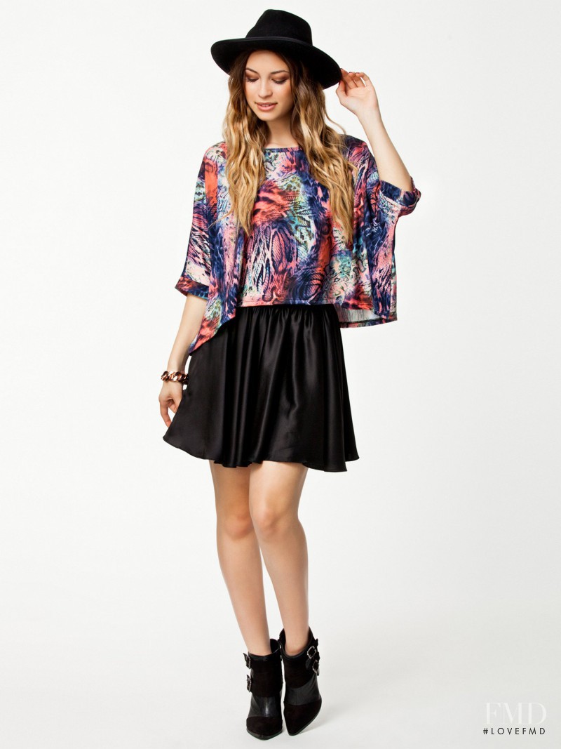 Cassie Amato featured in  the nelly.com catalogue for Spring/Summer 2014