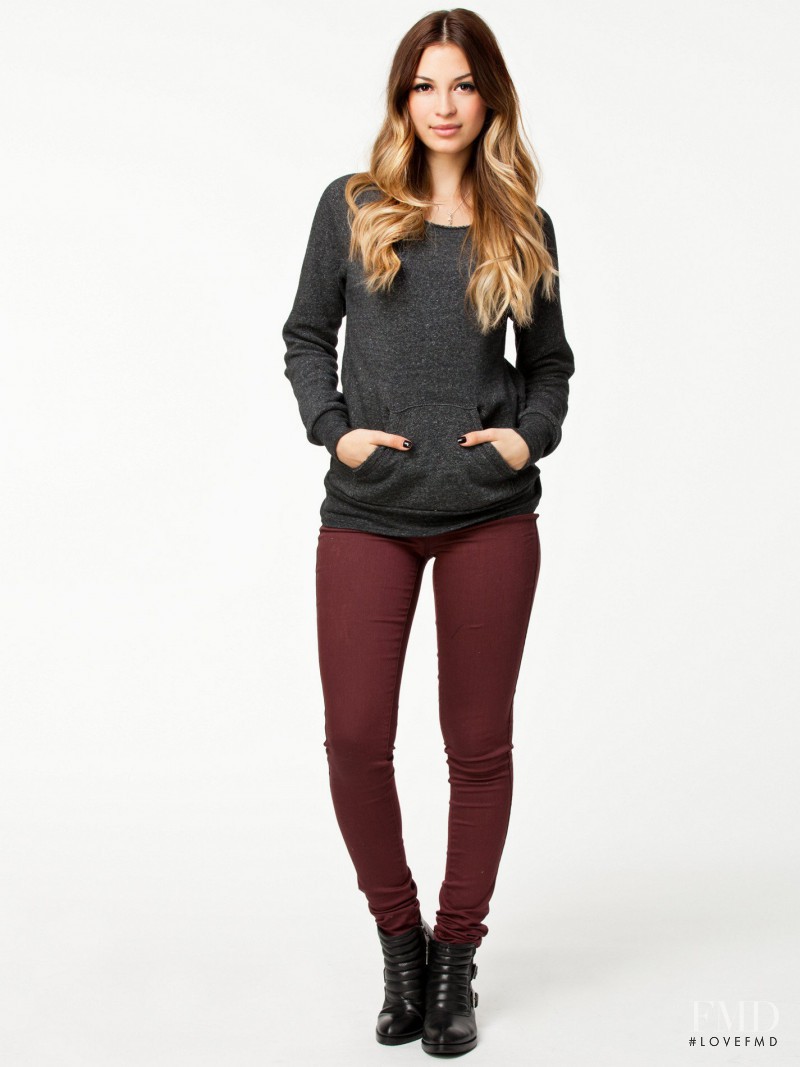 Cassie Amato featured in  the nelly.com catalogue for Spring/Summer 2014