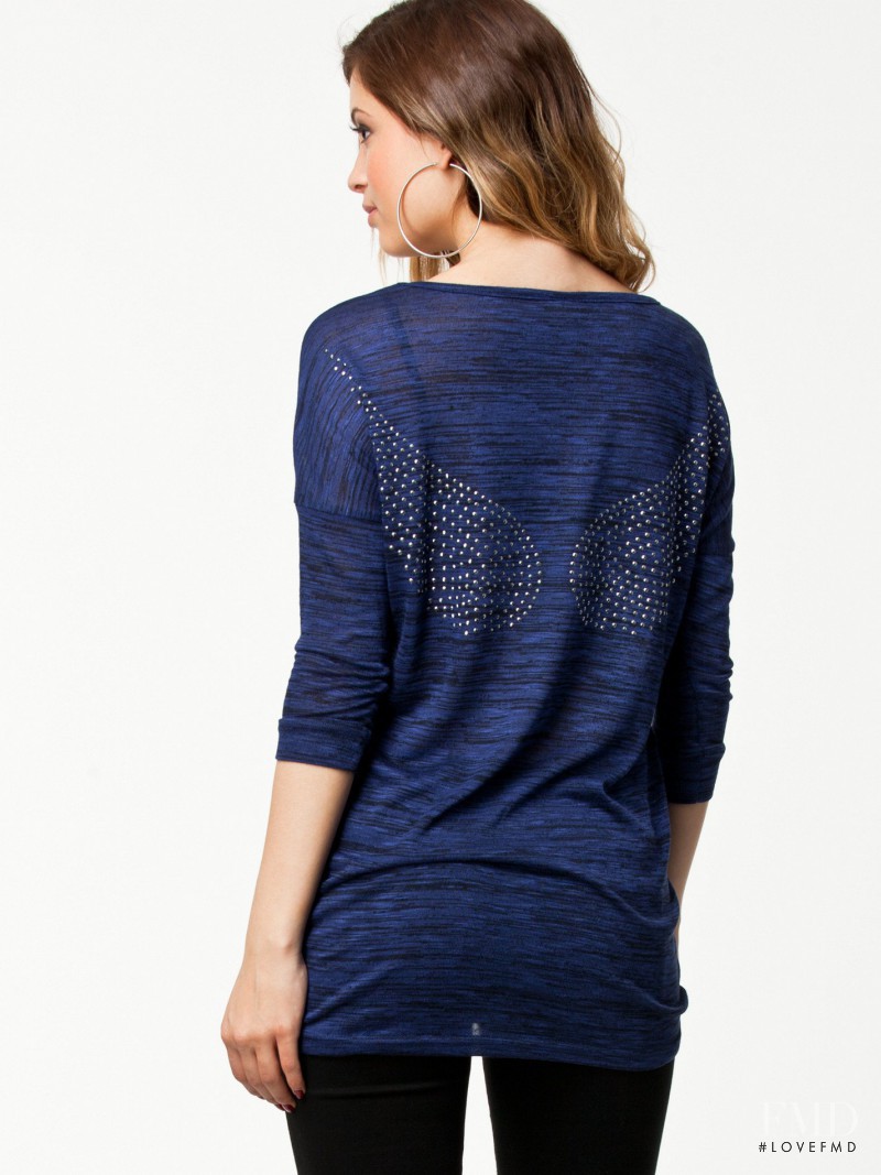 Cassie Amato featured in  the nelly.com catalogue for Spring/Summer 2014