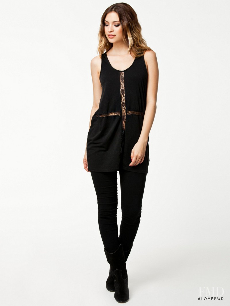 Cassie Amato featured in  the nelly.com catalogue for Spring/Summer 2014