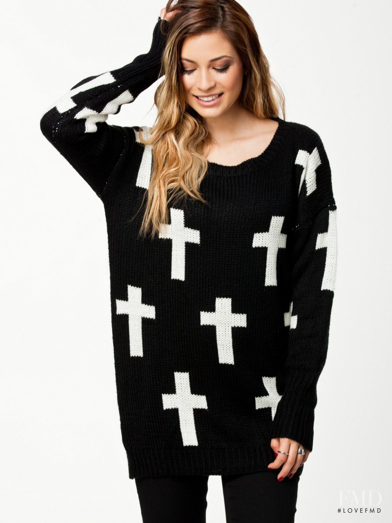 Cassie Amato featured in  the nelly.com catalogue for Spring/Summer 2014