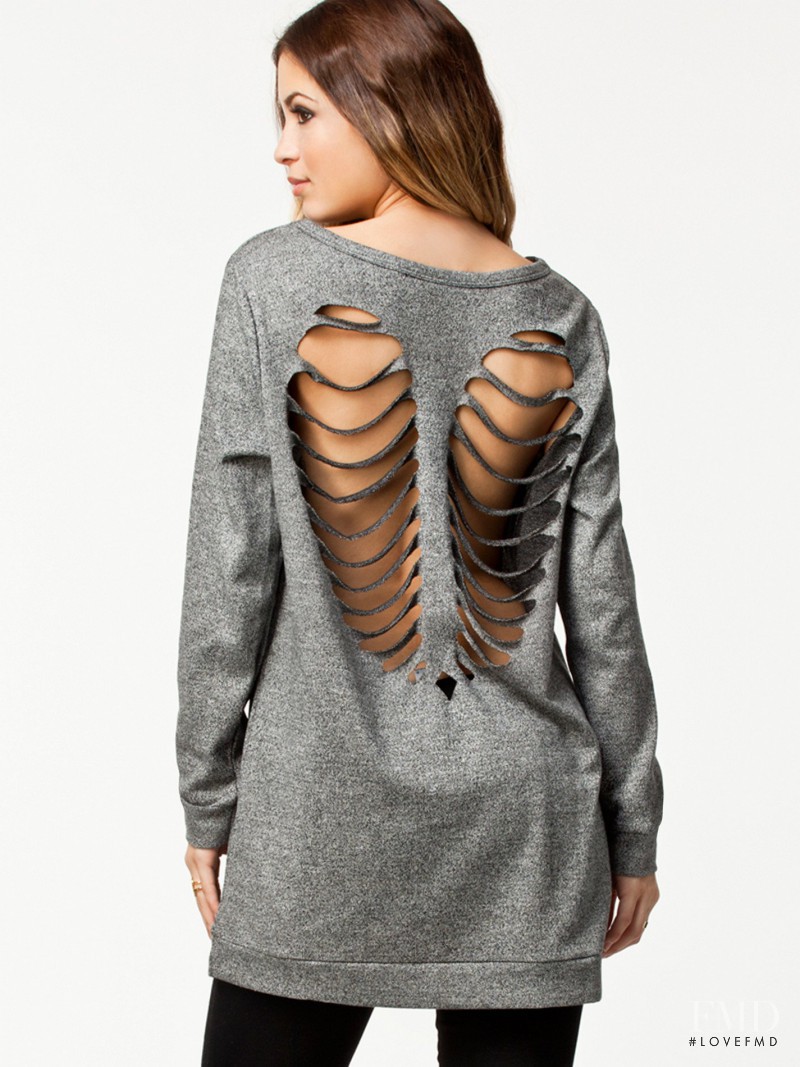Cassie Amato featured in  the nelly.com catalogue for Spring/Summer 2014