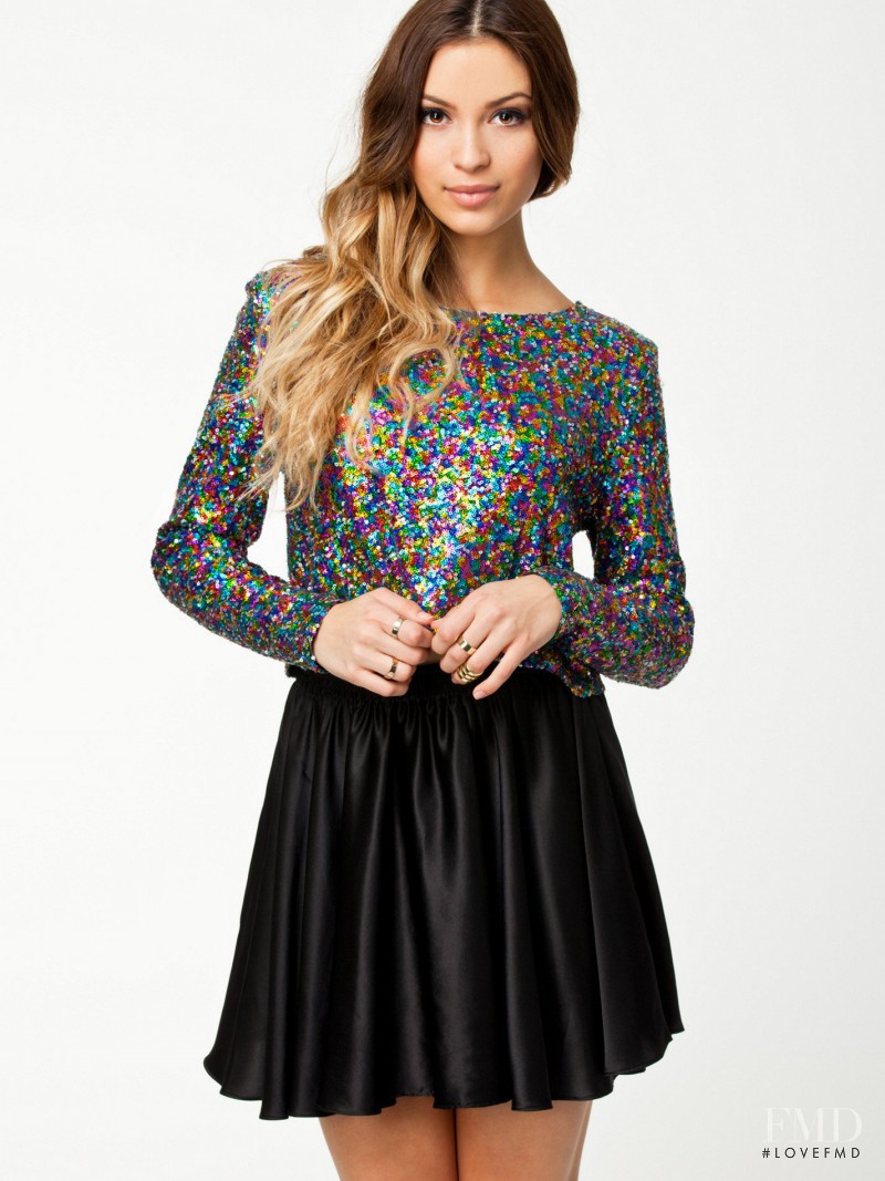 Cassie Amato featured in  the nelly.com catalogue for Spring/Summer 2014