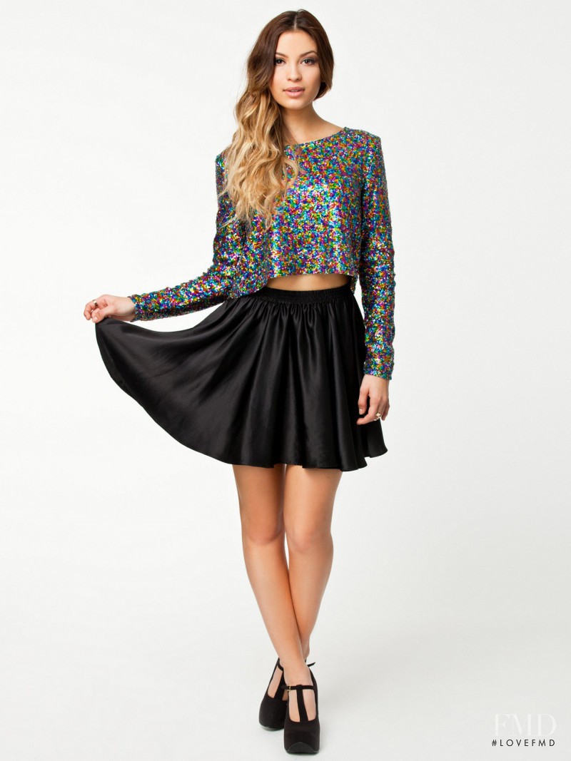 Cassie Amato featured in  the nelly.com catalogue for Spring/Summer 2014