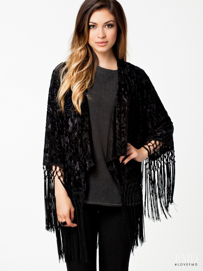 Cassie Amato featured in  the nelly.com catalogue for Spring/Summer 2014