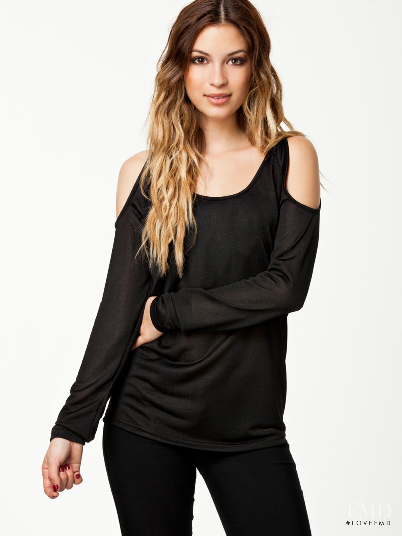 Cassie Amato featured in  the nelly.com catalogue for Spring/Summer 2014