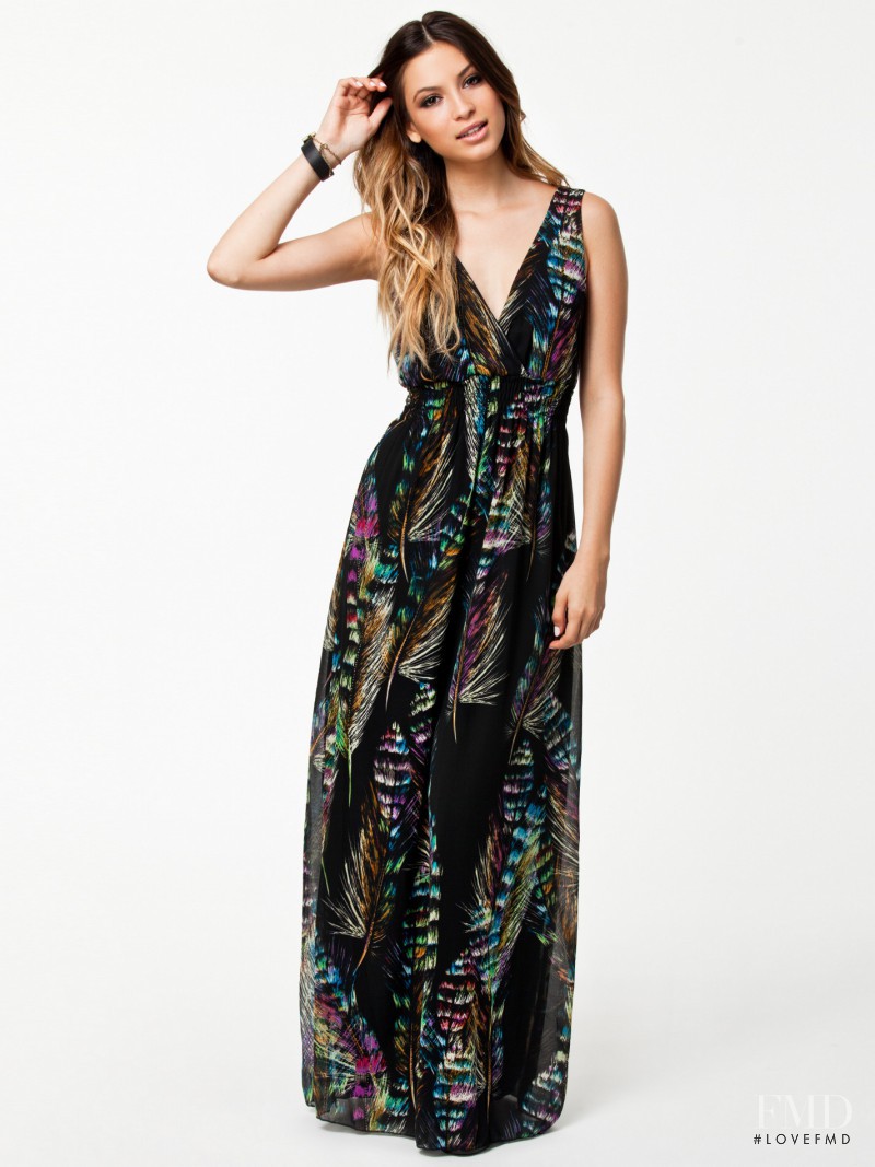 Cassie Amato featured in  the nelly.com catalogue for Spring/Summer 2014
