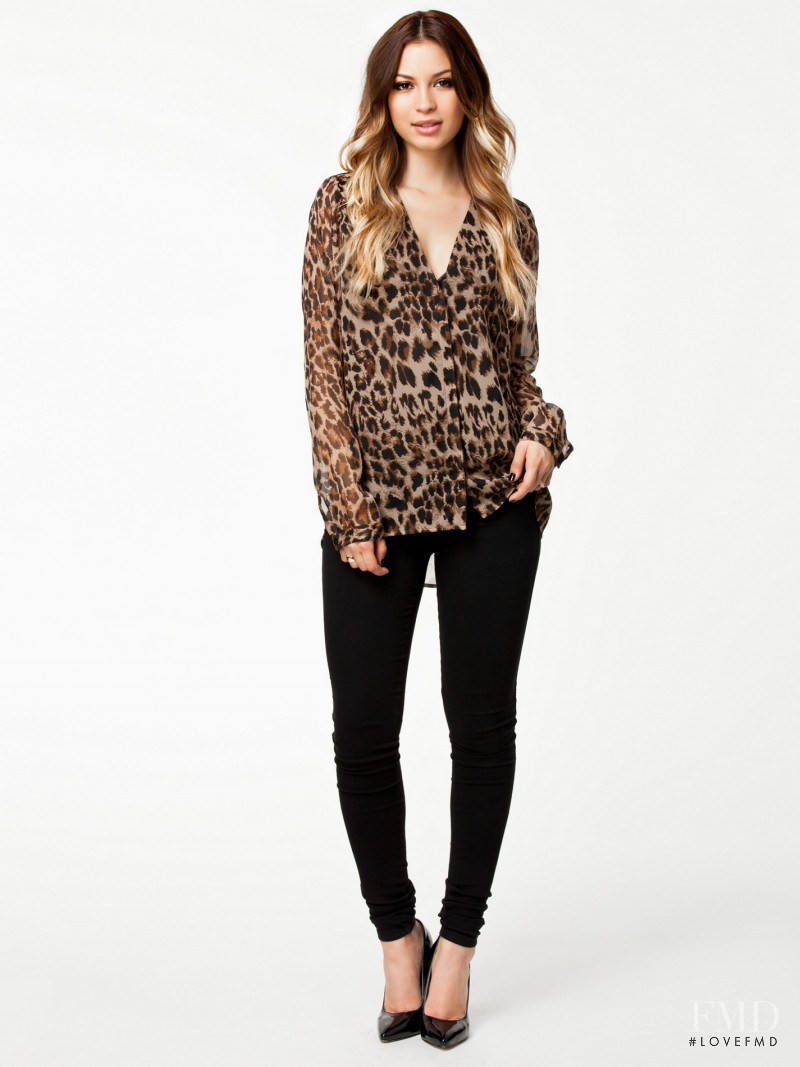 Cassie Amato featured in  the nelly.com catalogue for Spring/Summer 2014