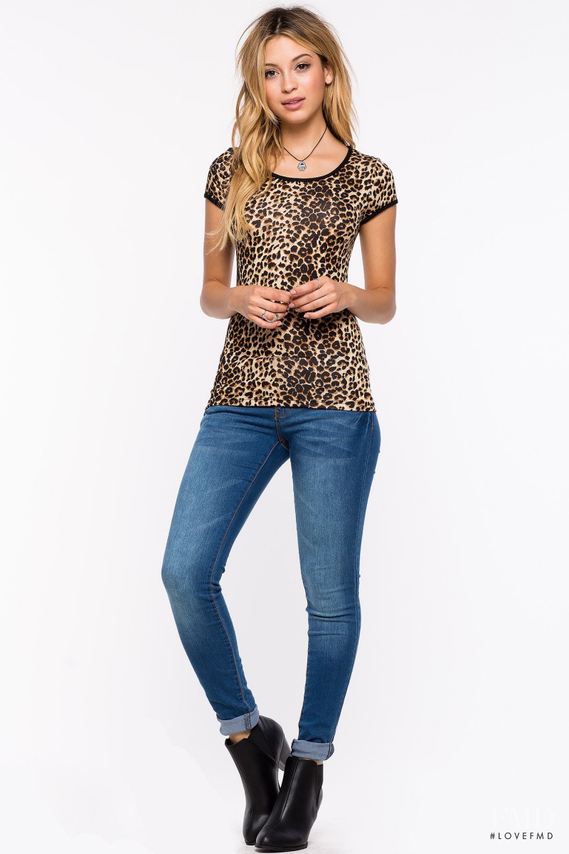 Cassie Amato featured in  the A\'Gaci catalogue for Fall 2015