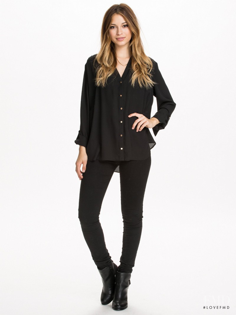 Cassie Amato featured in  the nelly.com catalogue for Fall 2015