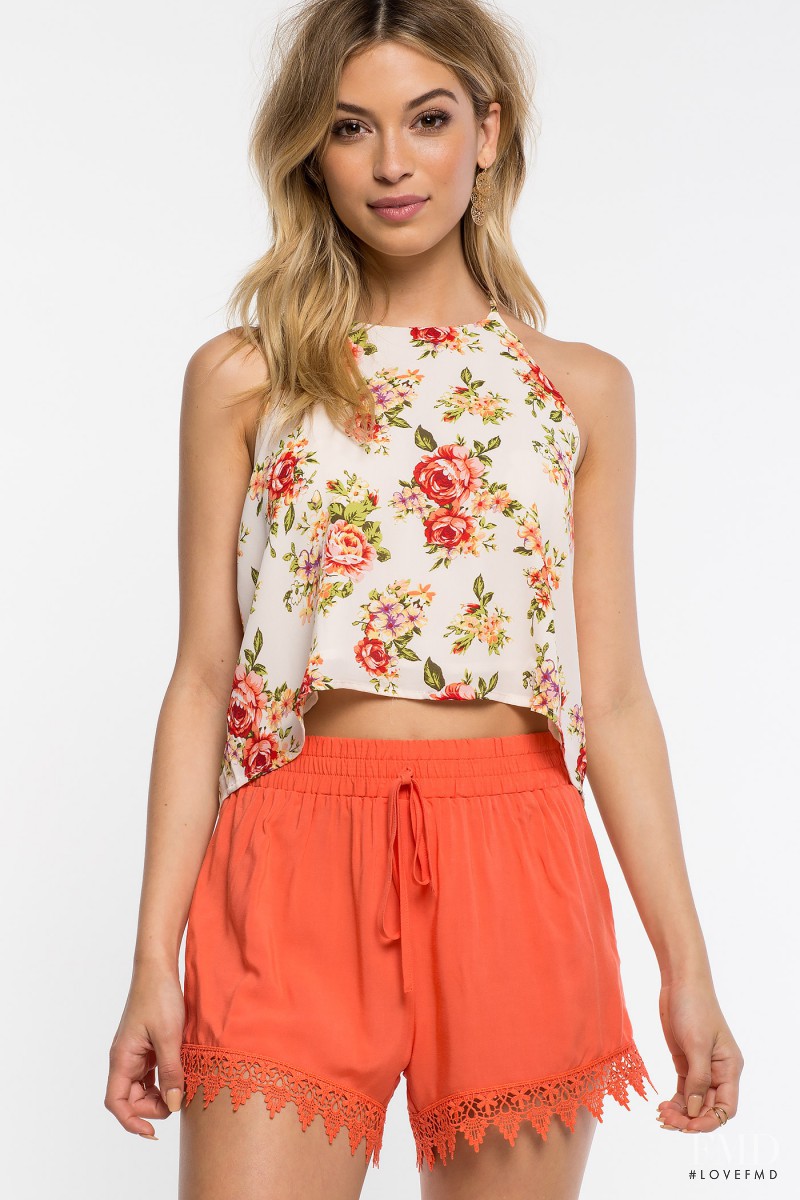 Cassie Amato featured in  the A\'Gaci catalogue for Summer 2016