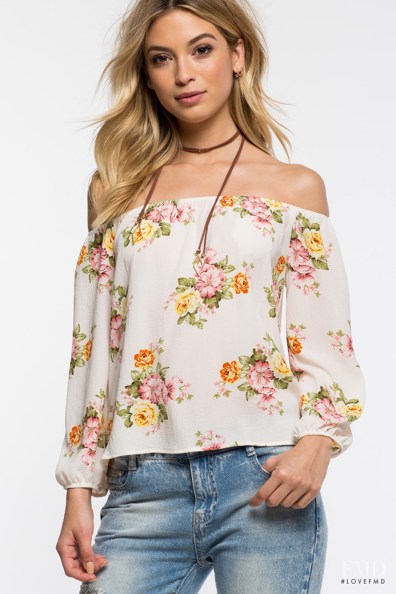 Cassie Amato featured in  the A\'Gaci catalogue for Summer 2016