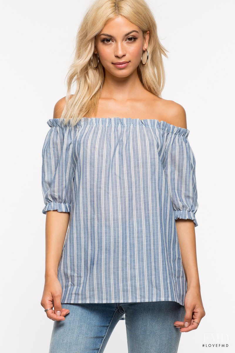 Cassie Amato featured in  the A\'Gaci catalogue for Summer 2016