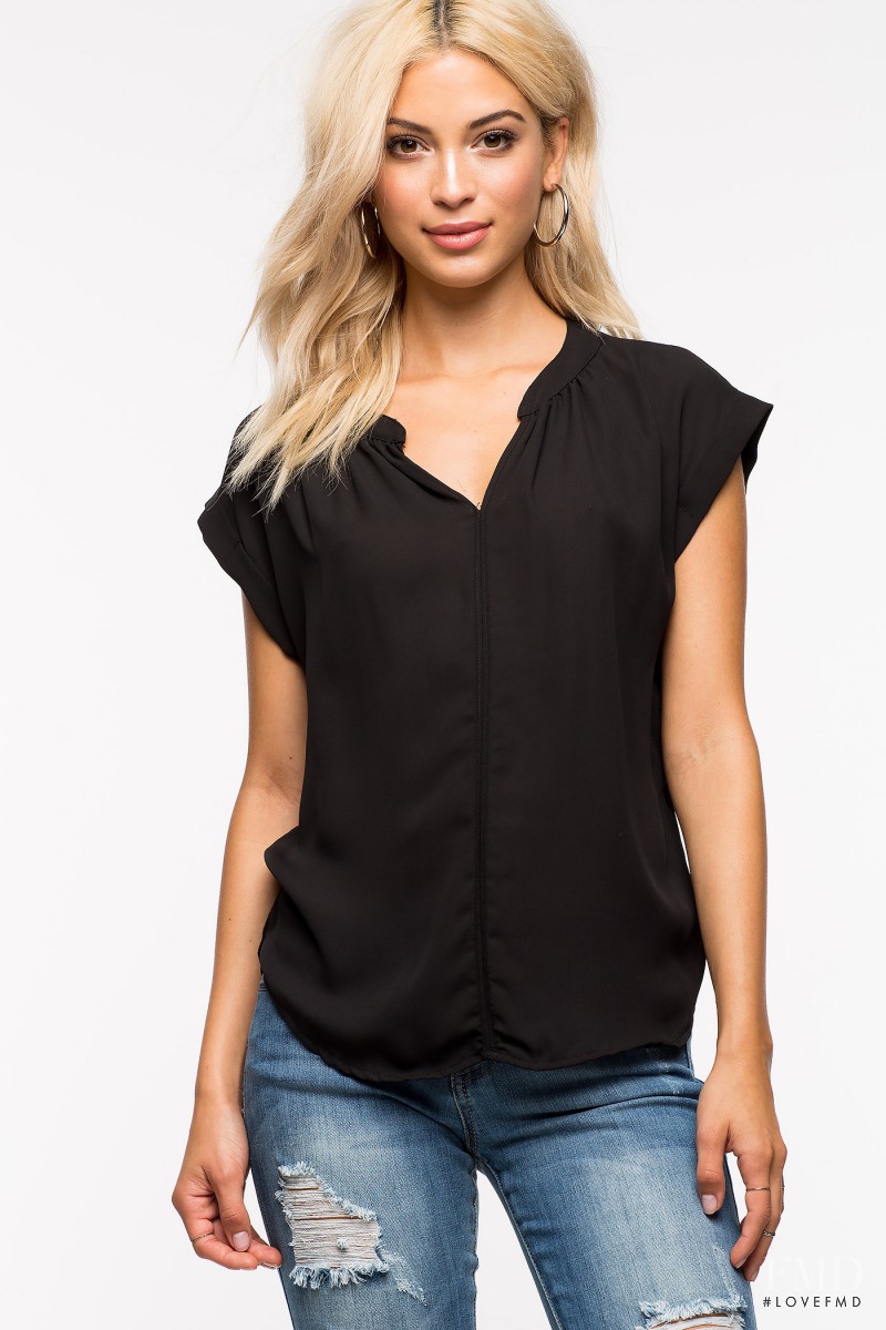 Cassie Amato featured in  the A\'Gaci catalogue for Summer 2016