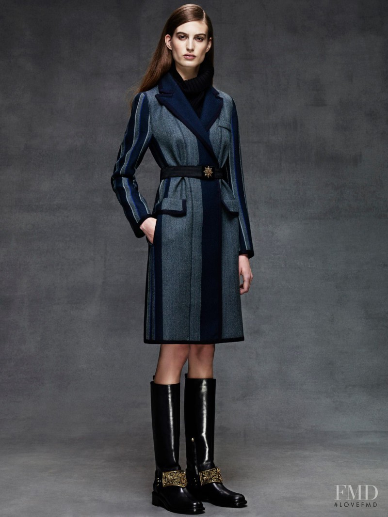 Elodia Prieto featured in  the Alberta Ferretti fashion show for Pre-Fall 2014