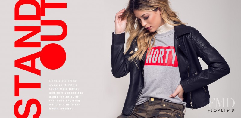 Cassie Amato featured in  the A\'Gaci Sporty Chick LB lookbook for Fall 2016