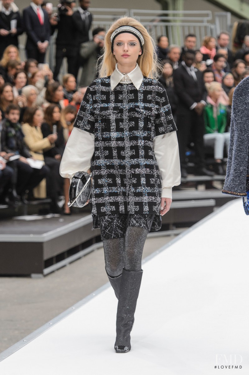 Frederikke Sofie Falbe-Hansen featured in  the Chanel fashion show for Autumn/Winter 2017