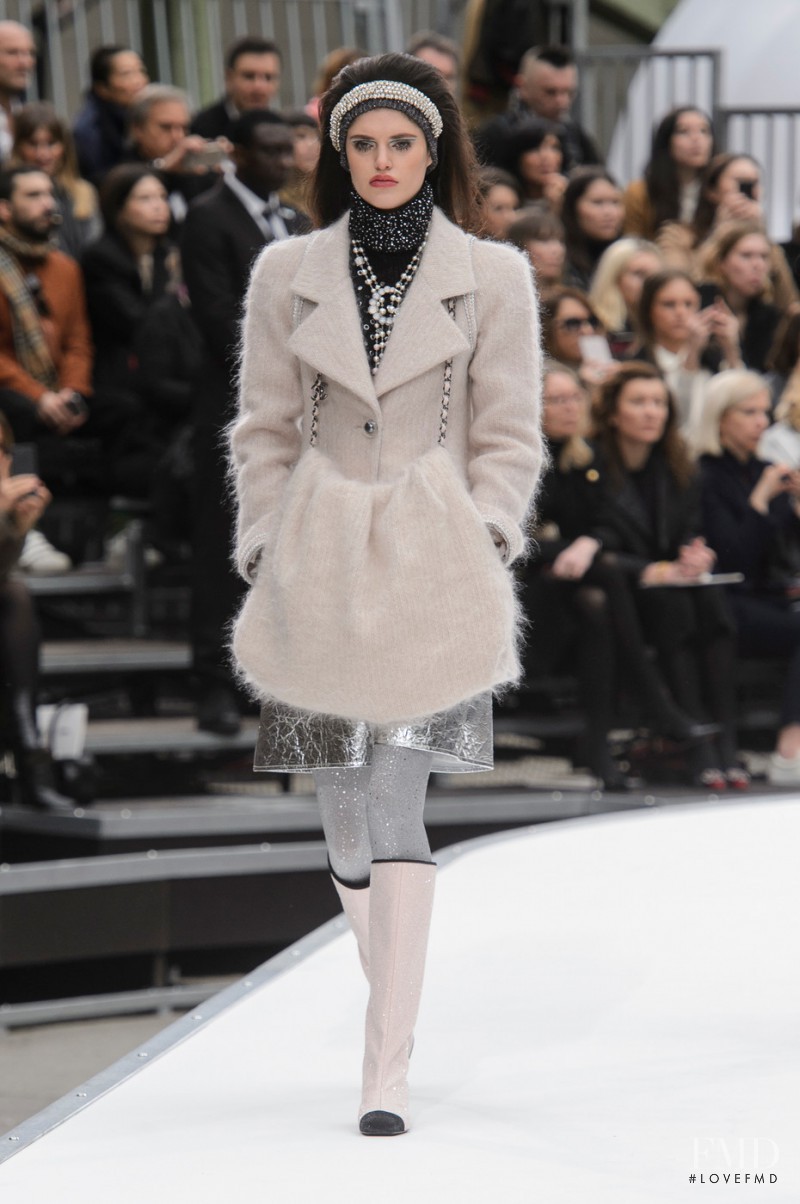 Alexandra Binaris featured in  the Chanel fashion show for Autumn/Winter 2017