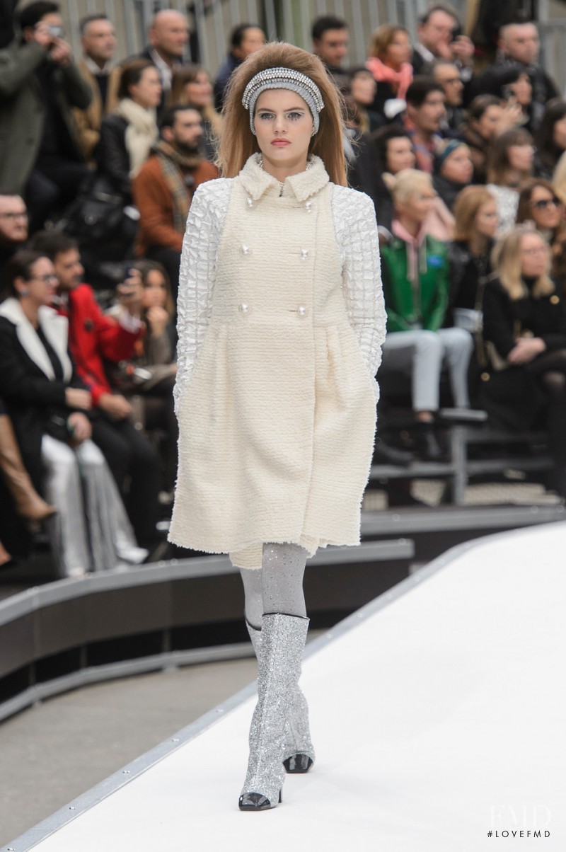 Myrthe Bolt featured in  the Chanel fashion show for Autumn/Winter 2017