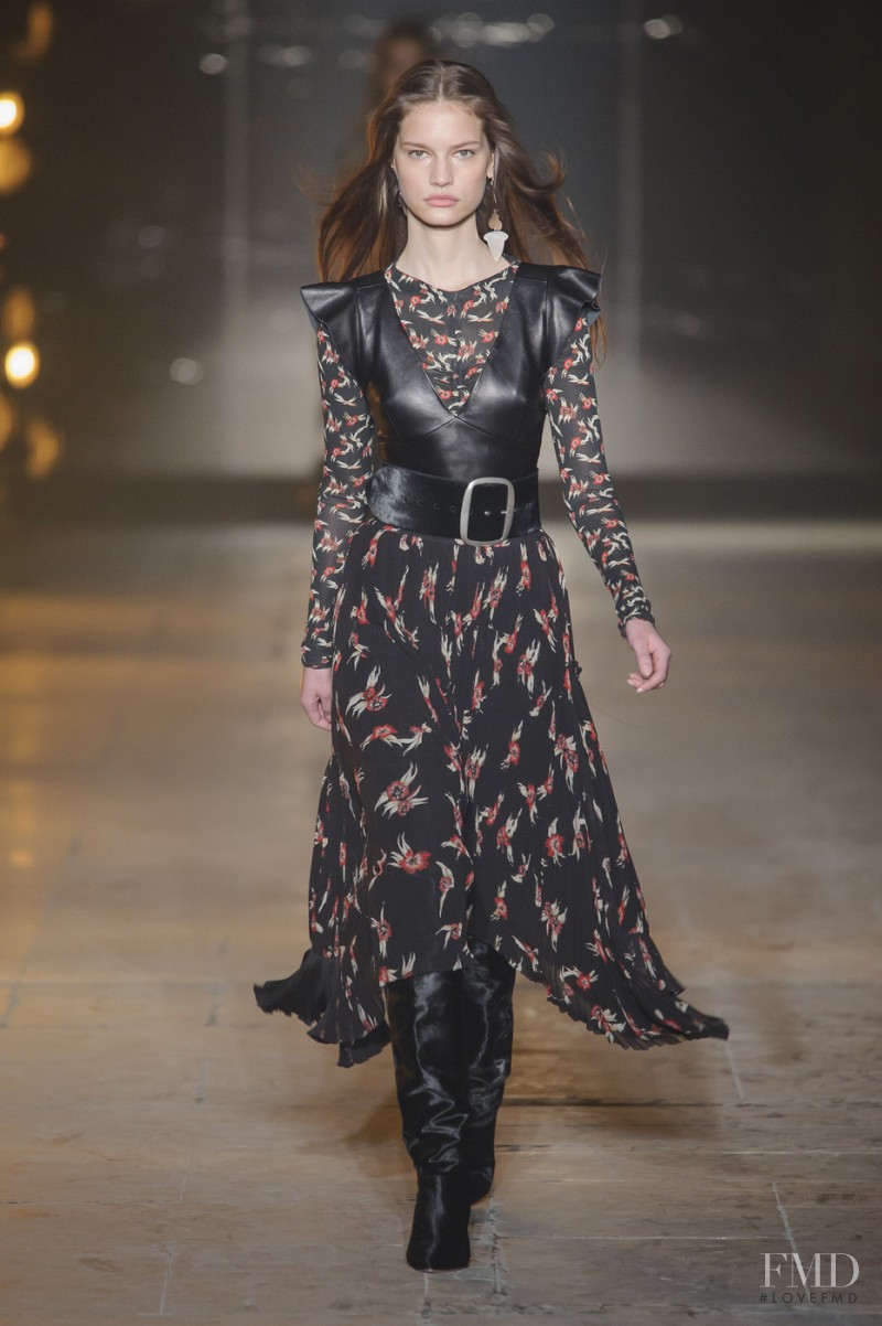 Faretta Radic featured in  the Isabel Marant fashion show for Autumn/Winter 2017