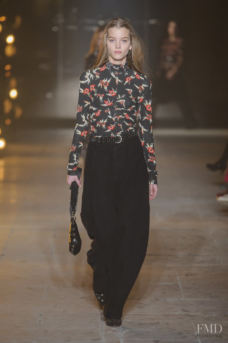 Laurijn Bijnen featured in  the Isabel Marant fashion show for Autumn/Winter 2017