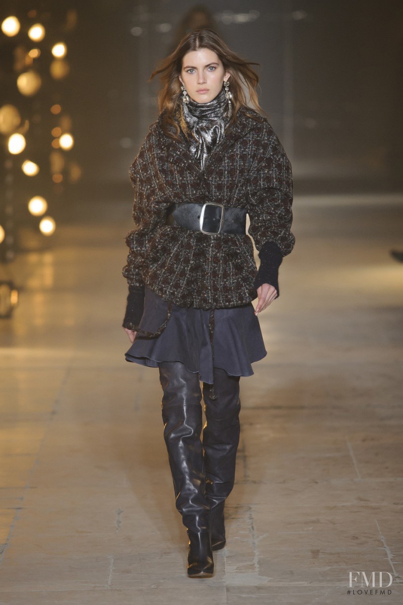 Valery Kaufman featured in  the Isabel Marant fashion show for Autumn/Winter 2017