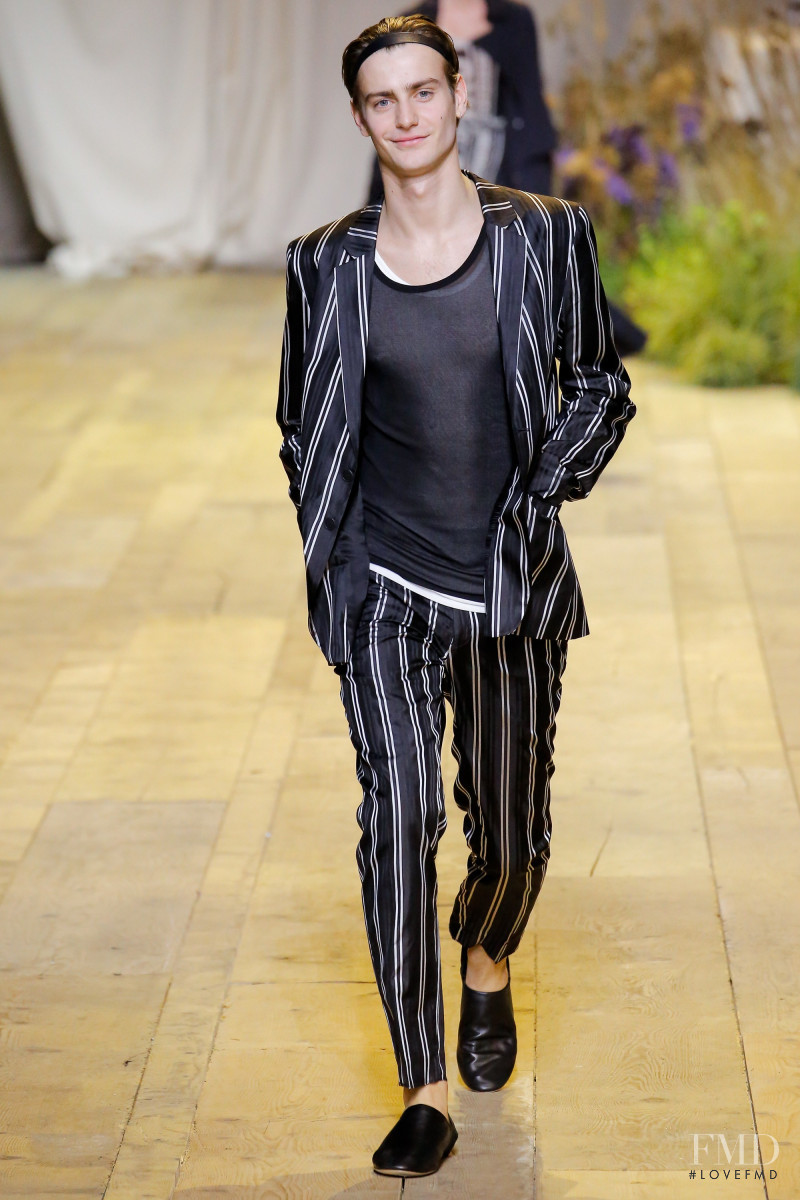 Ben Allen featured in  the H&M fashion show for Spring/Summer 2017