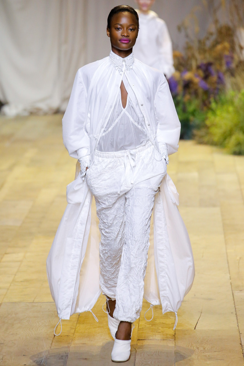 Mayowa Nicholas featured in  the H&M fashion show for Spring/Summer 2017