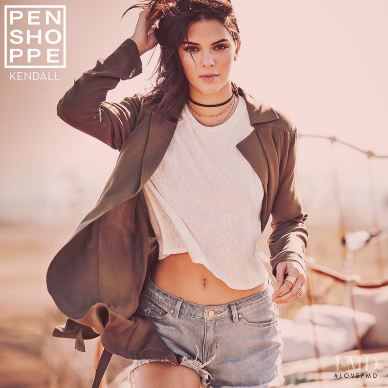 Kendall Jenner featured in  the Penshoppe advertisement for Spring/Summer 2017