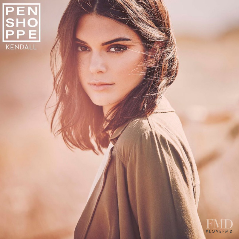 Kendall Jenner featured in  the Penshoppe advertisement for Spring/Summer 2017