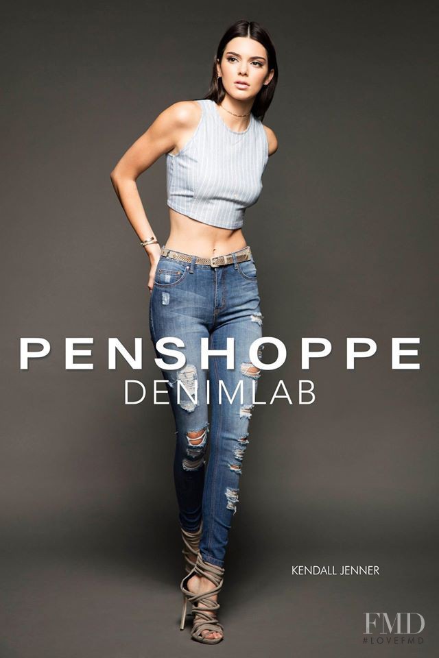 Kendall Jenner featured in  the Penshoppe DenimLab advertisement for Autumn/Winter 2016
