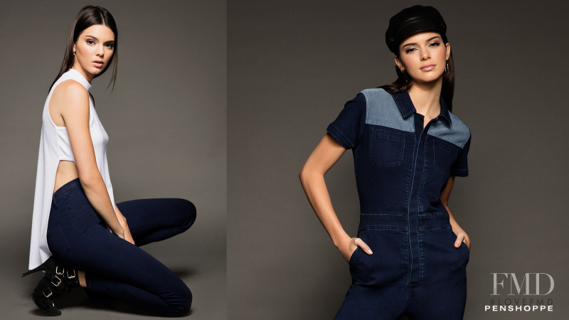 Kendall Jenner featured in  the Penshoppe DenimLab advertisement for Autumn/Winter 2016