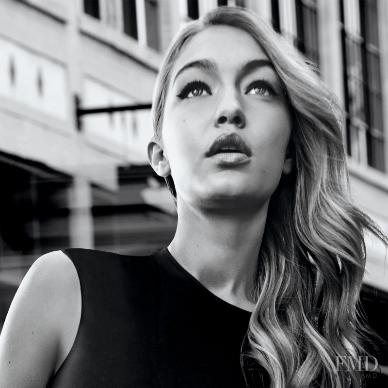Gigi Hadid featured in  the Maybelline advertisement for Autumn/Winter 2016