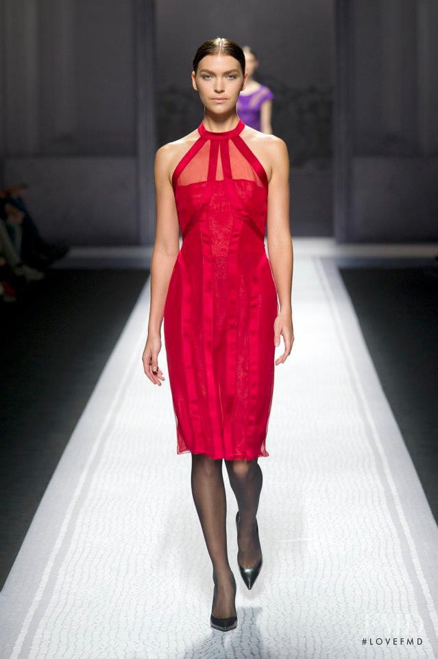 Arizona Muse featured in  the Alberta Ferretti fashion show for Autumn/Winter 2012