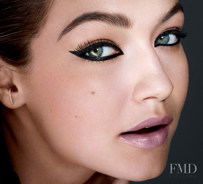 Gigi Hadid featured in  the Maybelline advertisement for Spring/Summer 2016