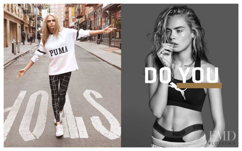 Cara Delevingne featured in  the PUMA Do You advertisement for Autumn/Winter 2016