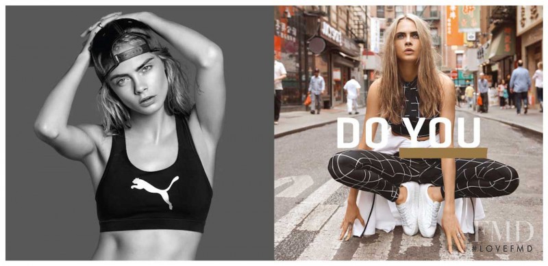Cara Delevingne featured in  the PUMA Do You advertisement for Autumn/Winter 2016