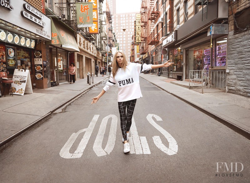 Cara Delevingne featured in  the PUMA Do You advertisement for Autumn/Winter 2016