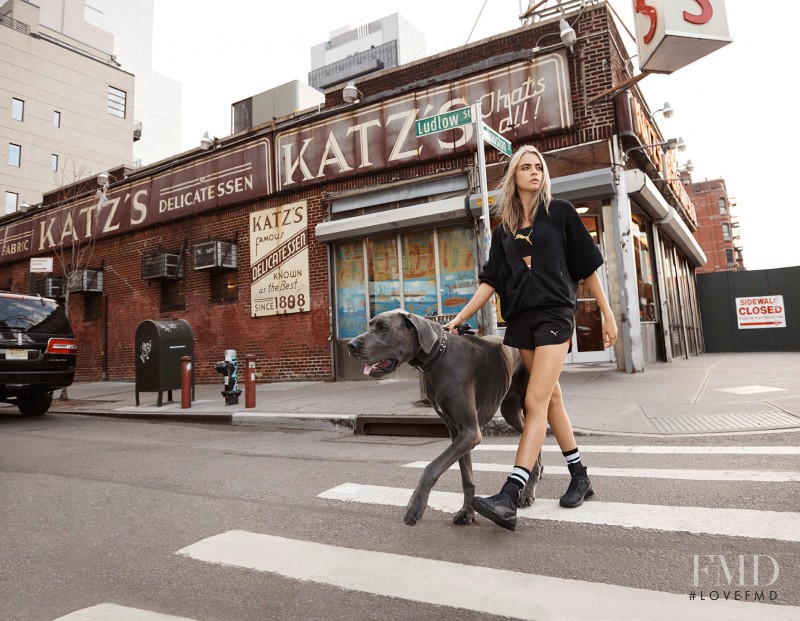 Cara Delevingne featured in  the PUMA Do You advertisement for Autumn/Winter 2016